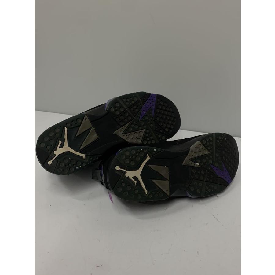 NIKE◇AIR JORDAN 7 RETRO/エアジョーダンレトロ/ブラック/304775-053 