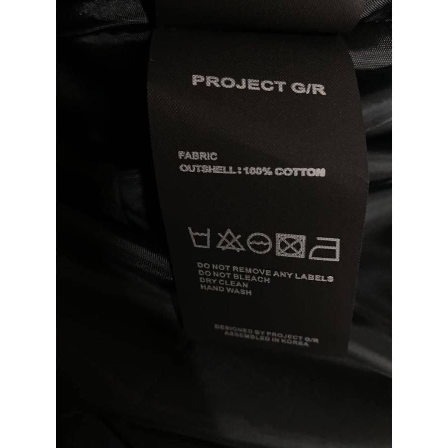 PROJECT G/R/ダウンジャケット/1/コットン/BLK/黒色/ : セカンド PROJECT G/R/ダウンジャケット/1/コットン/BLK/黒色/ : セカンド