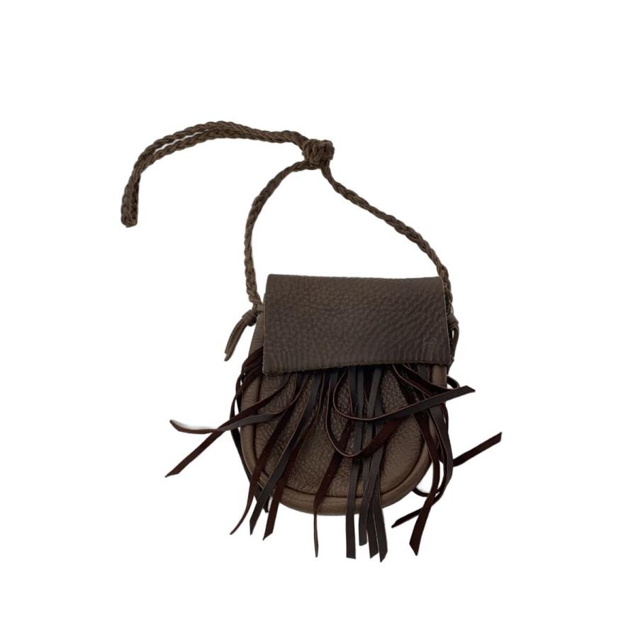 NATIVEARTH/ショルダーバッグ/レザー/BRW/無地/FRINGE BAG : セカンドストリートYahoo!店 - 通販 ...