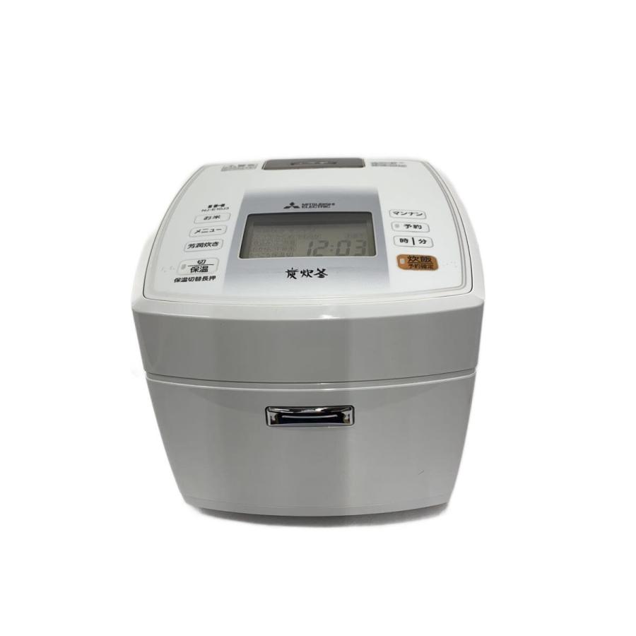 Mitsubishi 炊飯器 ホワイト 多機能 MITSUBISHI◇炊飯器 NJ-E10J3/ホワイト/白/5合炊き : セカンド