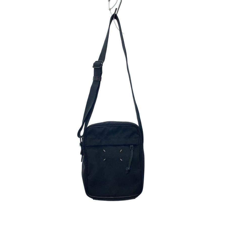 ☆ Maison Margiela ショルダー バッグ 55WG0123 ☆ Maison Margiela◇ショルダーバッグ/キャンバス/ブラック/黒/無地