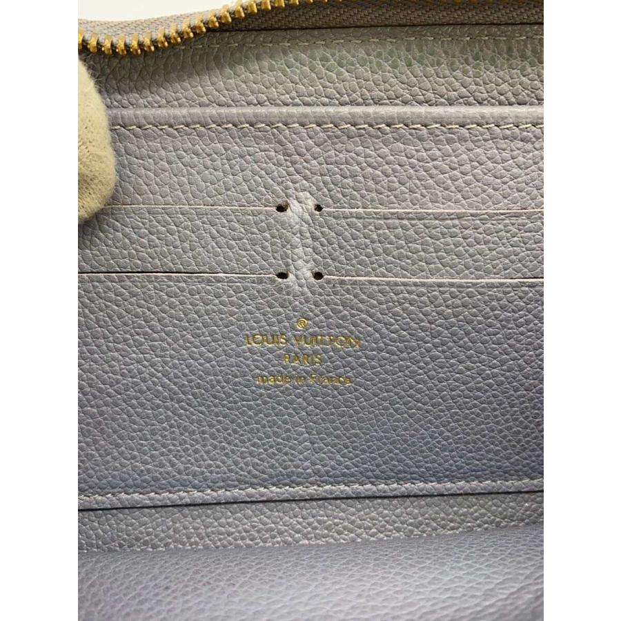 LOUIS VUITTON◇長財布/レザー/BLU/無地/レディース/m83225 : セカンド
