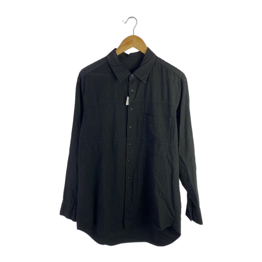 CASEY CASEY◇OVERDYED FABIANO PATCH SHIRT/長袖シャツ/S/コットン