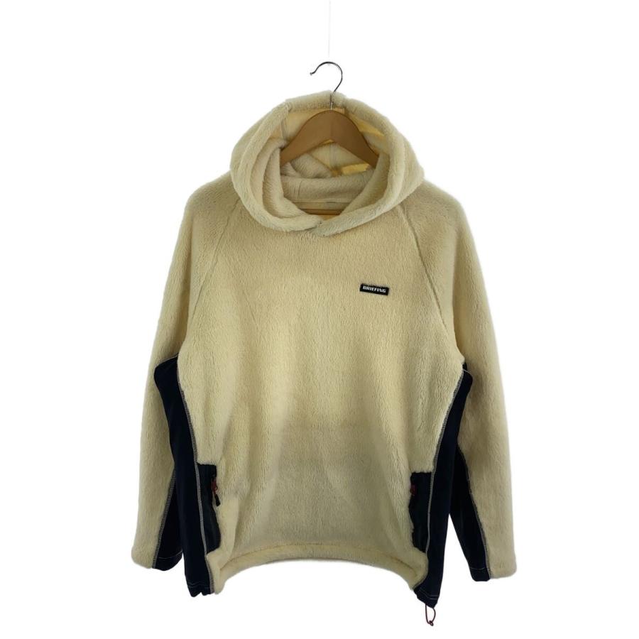 BRIEFING MS POLARTEC FLEECE HOODIE オリーブ BRIEFING◇GOLF MS POLARTEC FLEECE HOODIEパーカー/XL/ポリエステル