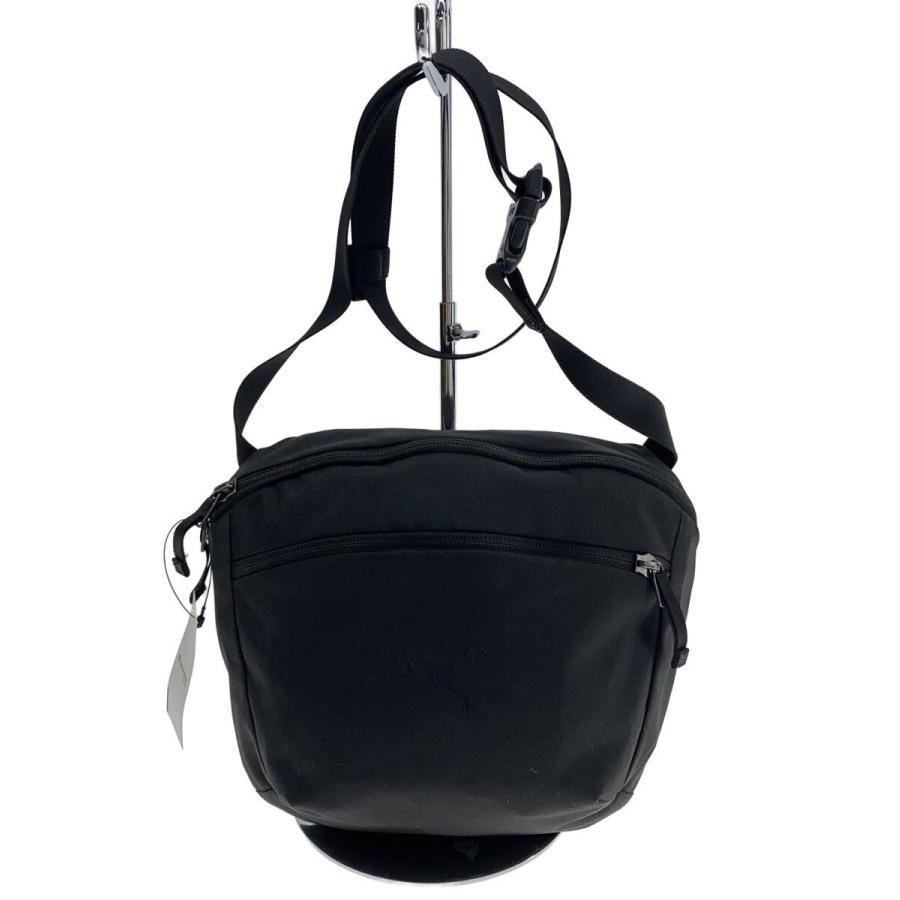 ARC'TERYX◇ショルダーバッグ/ポリエステル/BLK/無地 : セカンド