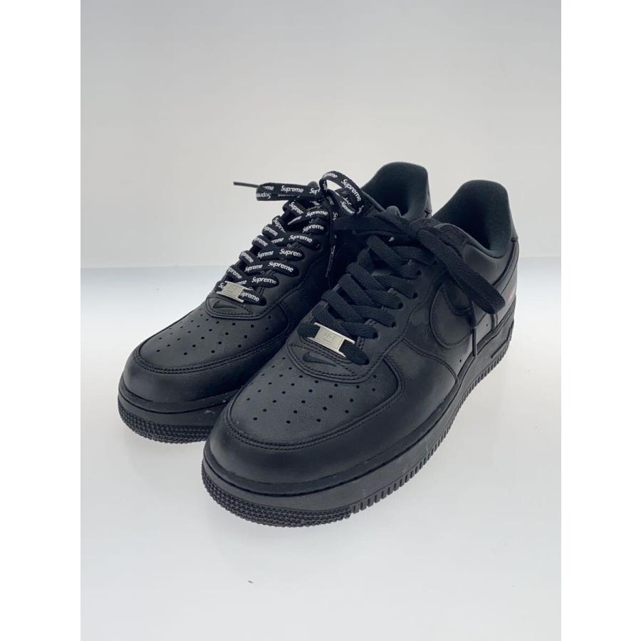 NIKE◇SUPREME/AIR FORCE 1 LOW/エアフォース1 ロー/ブラック/CU9225