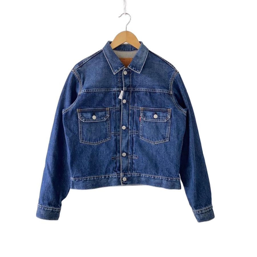 Levi's◇90s/2nd復刻/日本製/ボタン裏J22/Gジャン/40/コットン/IDG