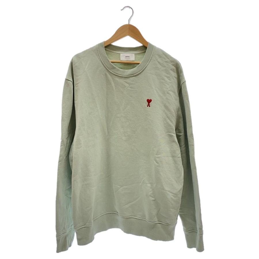 AMI Alexandre Mattiussi◇スウェット/--/コットン/GRN/USW001.730  