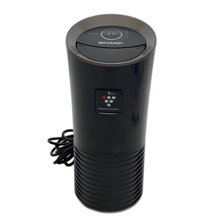 新品未使用　SHARP IG-KC15-B ブラック イオン発生器 Amazon | シャープ プラズマクラスター イオン発生機 車載用 カップ型