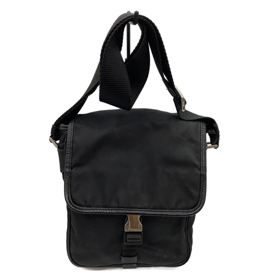PRADA◇ショルダーバッグ/--/BLK : セカンドストリートYahoo!店 - 通販