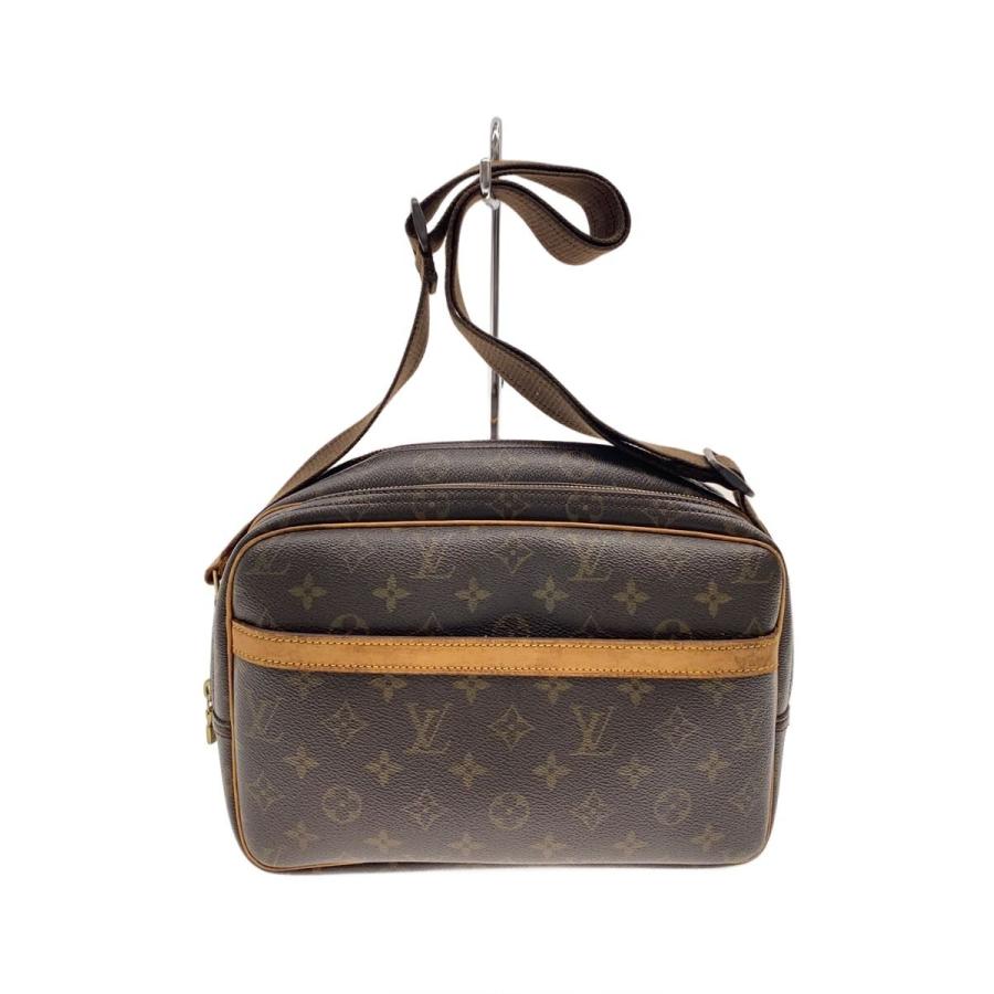 LOUIS VUITTON◇リポーターPM_モノグラム・キャンバス/PVC/BRW LOUIS 