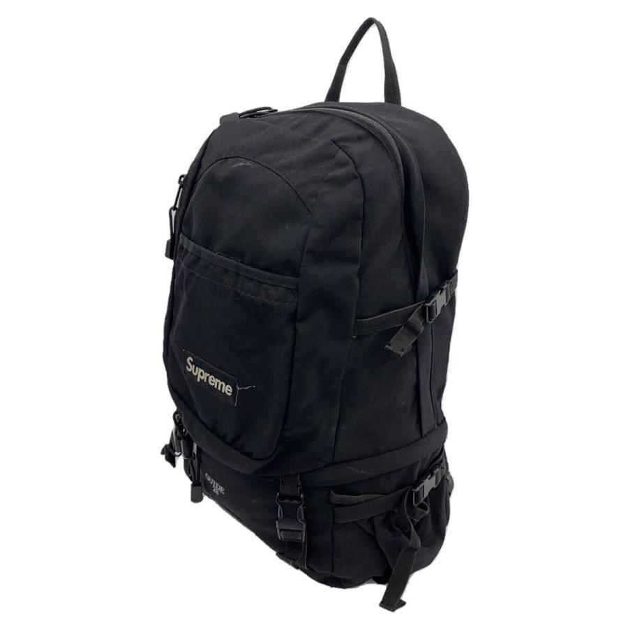 Supreme ブラック リュック Supreme◇リュック/--/BLK/無地 : セカンドストリートYahoo!店