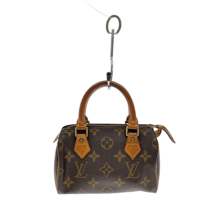 LOUIS VUITTON◇ミニ・スピーディ_モノグラム・キャンバス/PVC/BRW