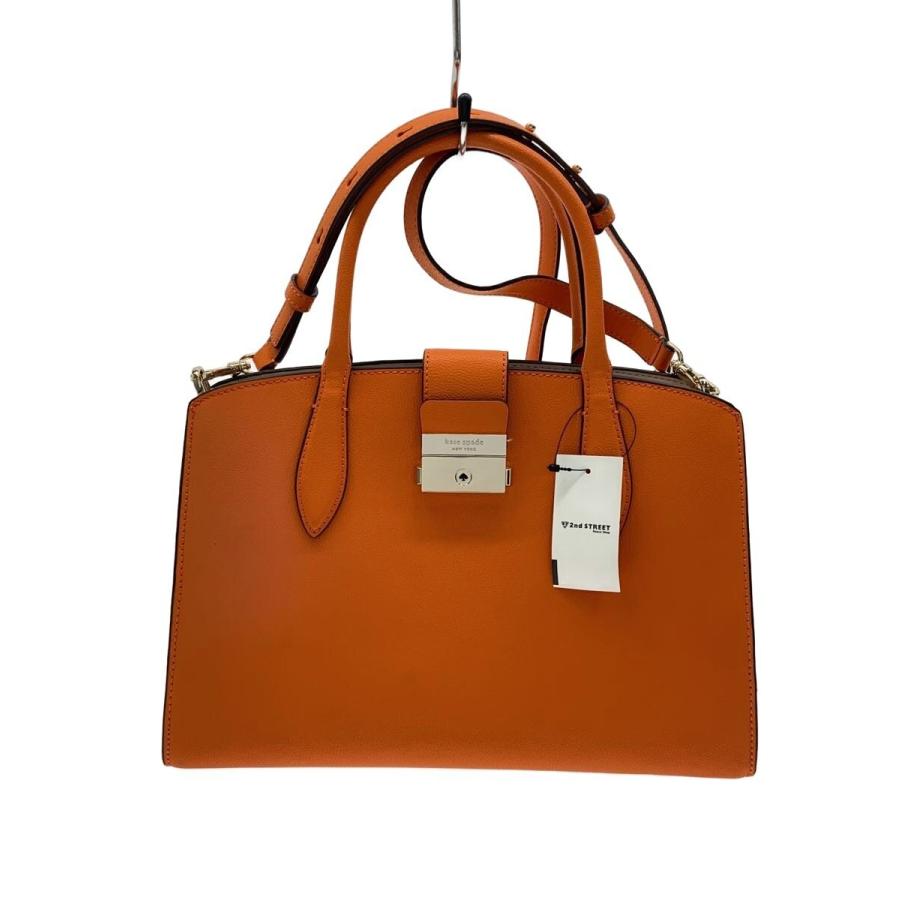 kate spade new york◇ショルダーバッグ/レザー/ORN// : セカンド