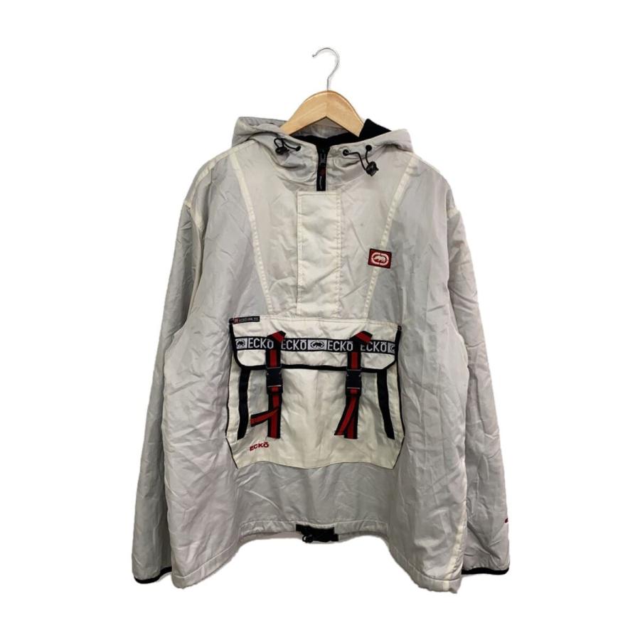 ECKO UNLTD◇ジャケット/16/ナイロン/WHT/E-4627A : セカンド 