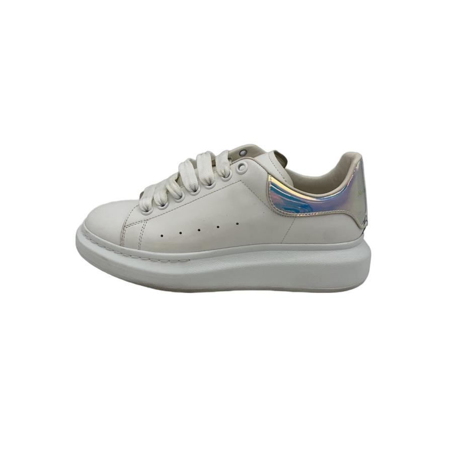 美品Alexander McQueen ホワイト/ミント スニーカー Alexander McQueen アレクサンダーマックイーン 靴クリーニング