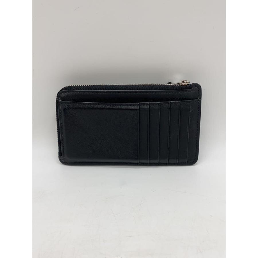 LOEWE◇パズル ロングコインカードホルダー/コインケース/--/BLK/無地
