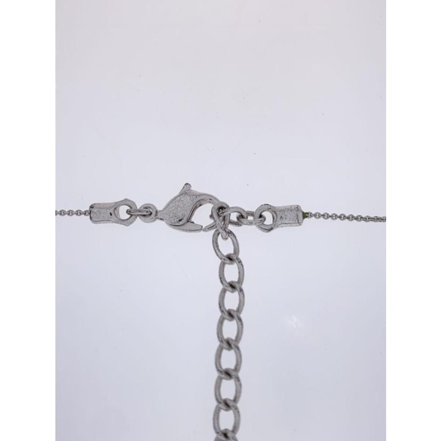 Christian Dior◇DIORロゴ/ネックレス/SILVER/シルバー/トップ有