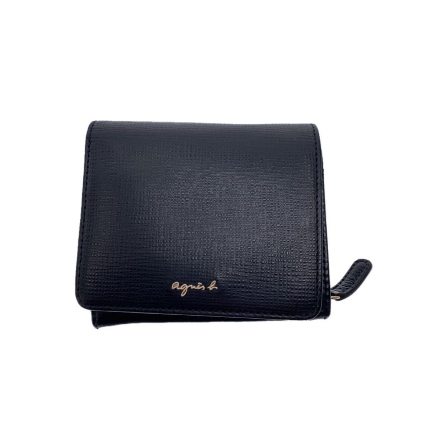 agnes b.◇2つ折り財布/--/BLK/レディース// : セカンドストリート 