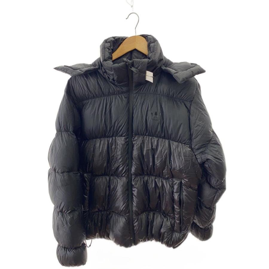 adidas◇ダウンジャケット/M/ポリエステル/BLK/iw3454// : セカンド