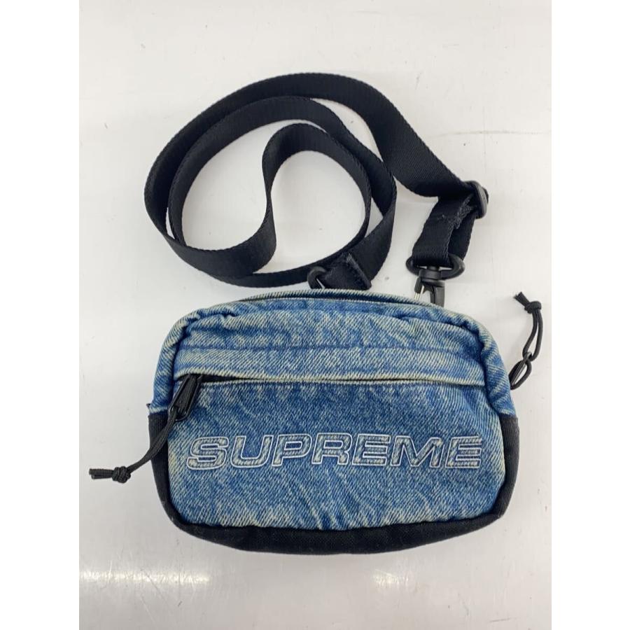 Supreme◇ショルダーバッグ/コットン/IDG/Denim Mini Shoulder Bag 