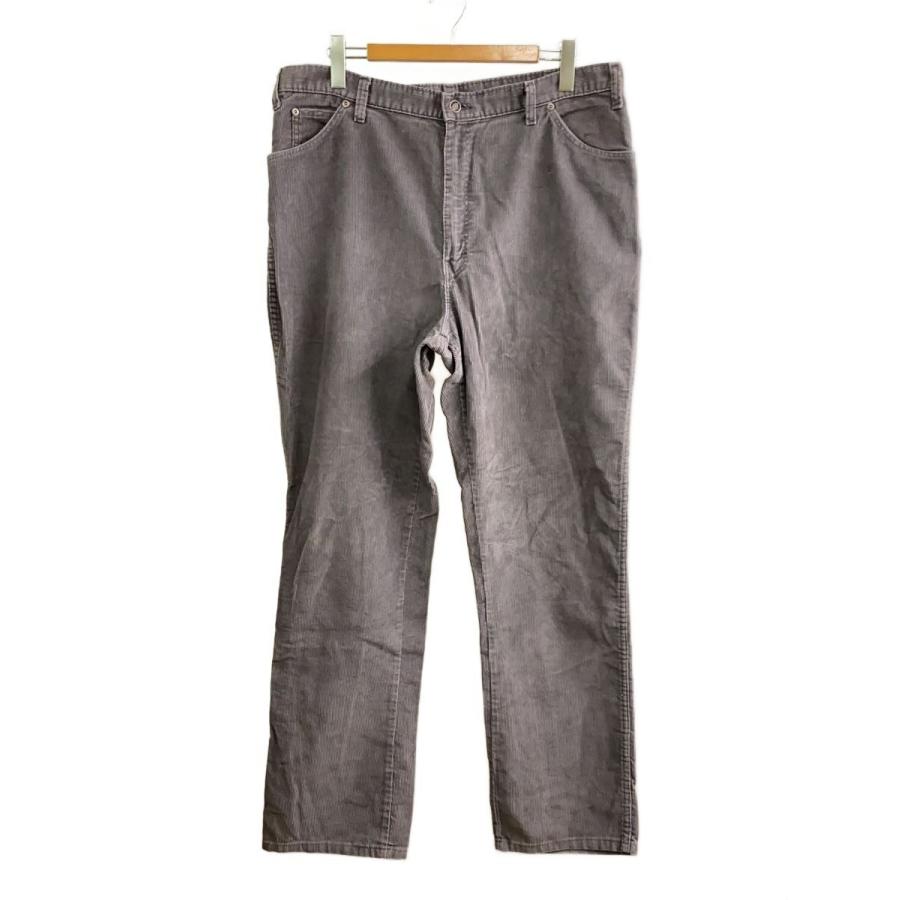 DICKIES◇90s/圧着タグ/TALON/ベリーズ製/40/コットン/GRY/無地