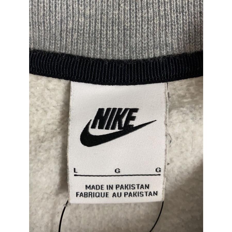 NIKE◇×STUSSY OVERSIZED CREWNECK SWEAT/袖口汚れ/L/GRY/DO9337-063