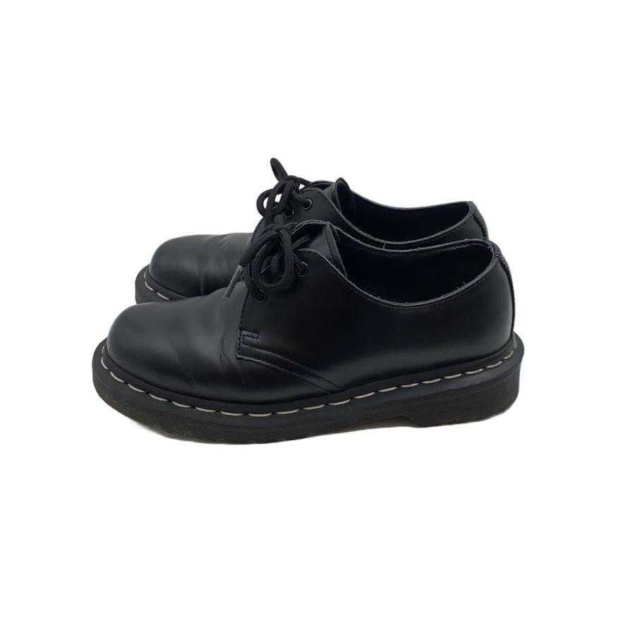 未使用級☆Dr.Martens 1461 3ホール ホワイトステッチ UK4 Dr.Martens◇3ホール/ホワイトステッチ/ドレスシューズ/UK4/BLK/レザー