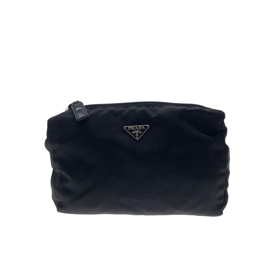 PRADA◇ポーチ/ナイロン/BLK : セカンドストリートYahoo!店 - 通販
