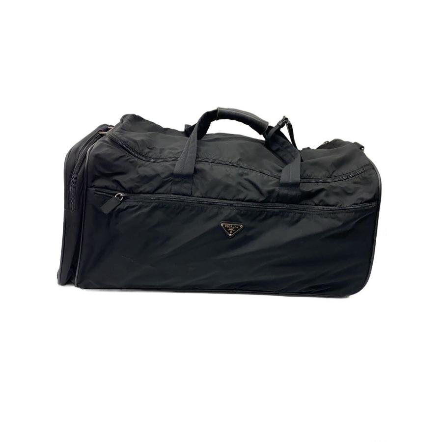 PRADA　ボストンバック PRADA◇ボストンバッグ/ナイロン/BLK/無地 : セカンドストリートYahoo