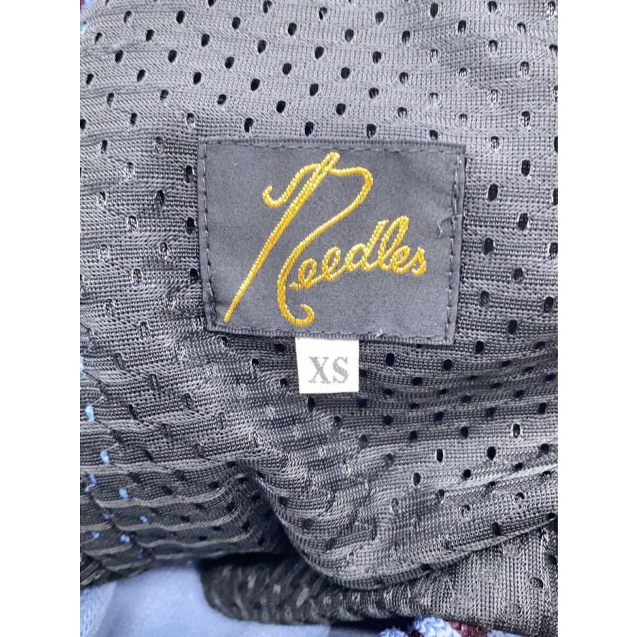 Needles◇TRACK PANT POLY SMOOTH /ボトム/S/ポリエステル/BLU/KP220