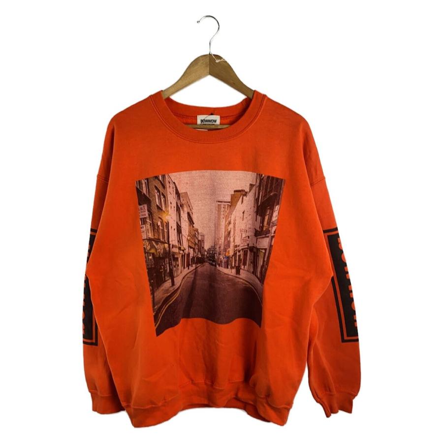 BOWWOW◇スウェット/XL/コットン/ORN/BW1802-SWEAT : セカンド