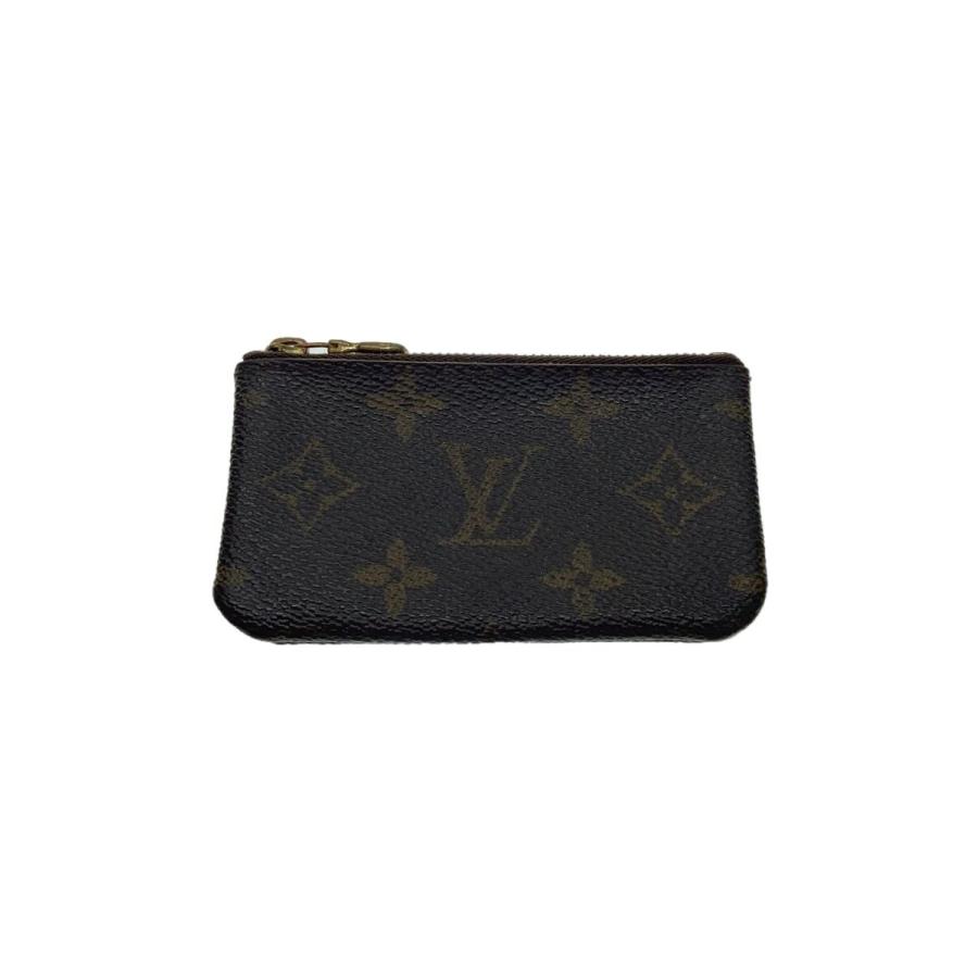 LOUIS VUITTON◇ポシェット・クレ_モノグラム・キャンバス_BRW/PVC