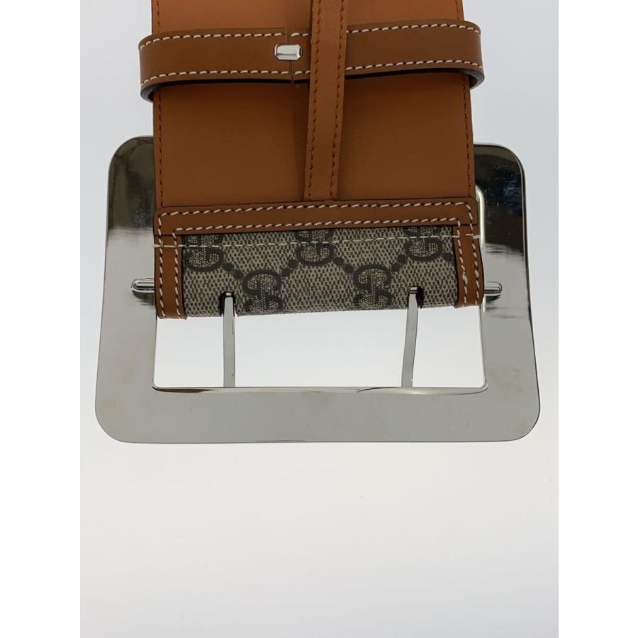 GUCCI◆ベルト/--/ブラウン/レディース/718505/Lunar New Year GG wide belt_4