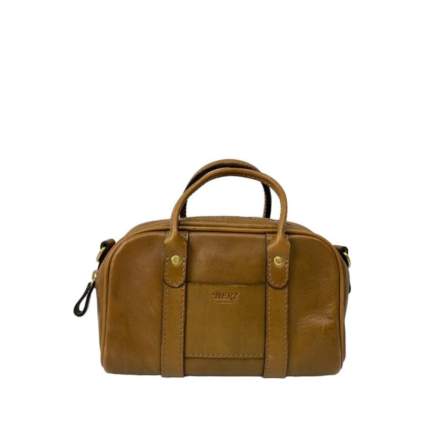 HERZ◇バッグ/レザー/キャメル/CW-35 : セカンドストリートYahoo!店