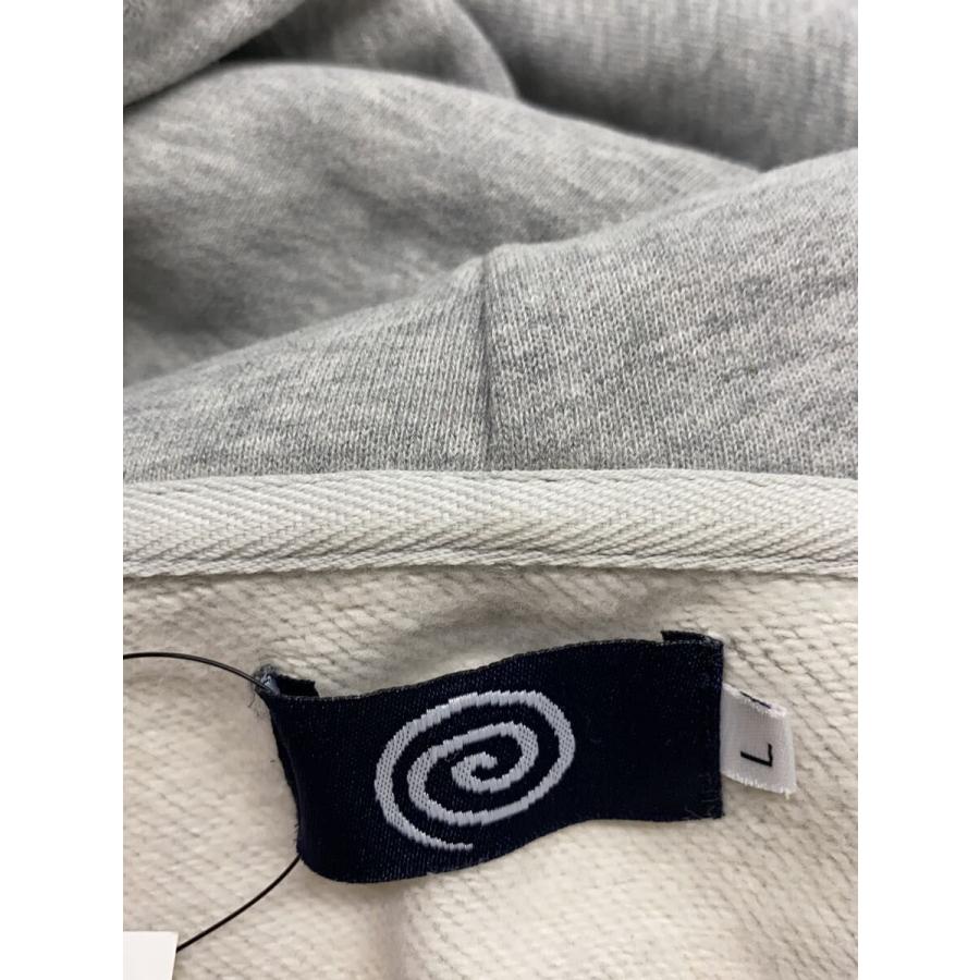 SOL soonerorlater ジップアップパーカー グレー L SOL soonerorlater◇パーカー/L/コットン/グレー/無地// : セカンド