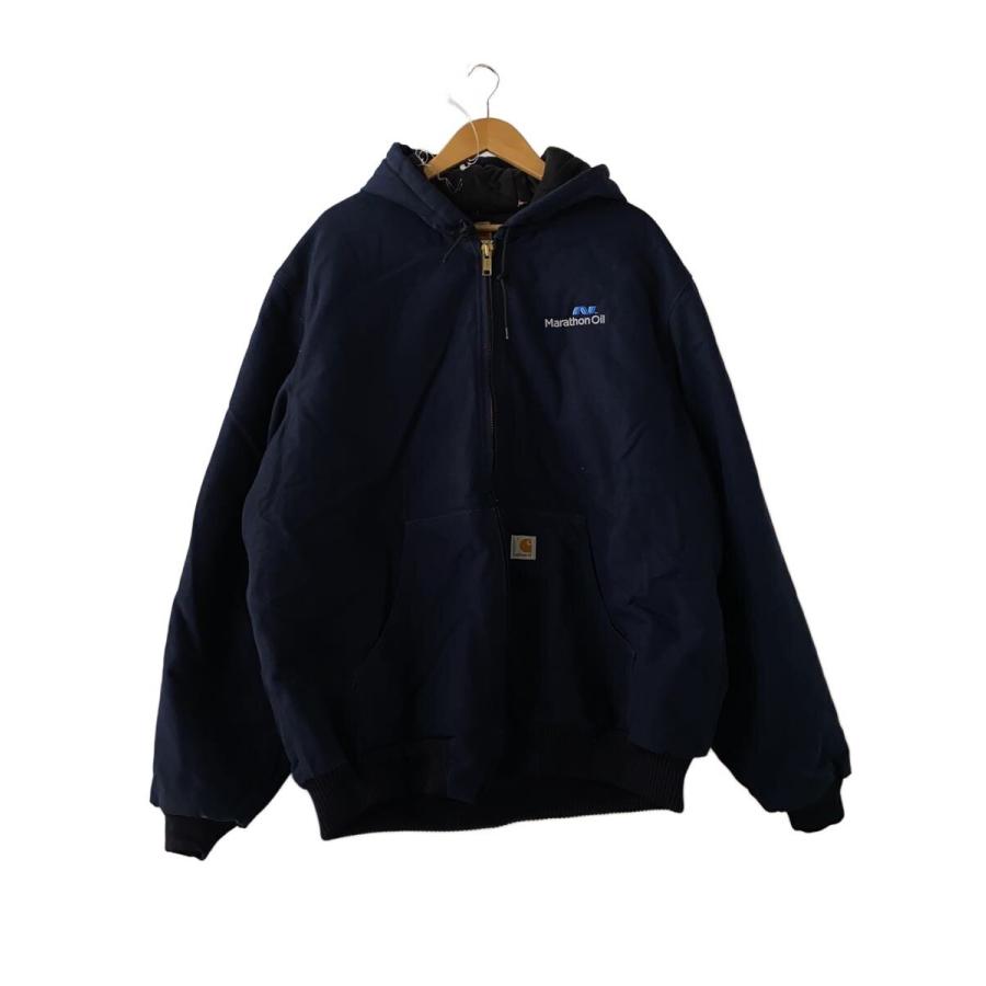 Carhartt◇ジャケット/XL/コットン/ネイビー/J140 DNY/ACTIVE JACKET