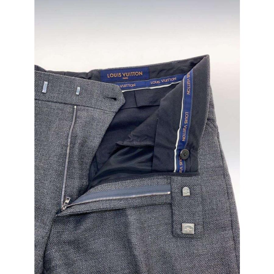 LOUIS VUITTON◇スラックスパンツ/42/ウール/GRY/無地/HFP82WGWX LOUIS VUITTON◇スラックスパンツ/42/ウール/GRY/無地/HFP82WGWX