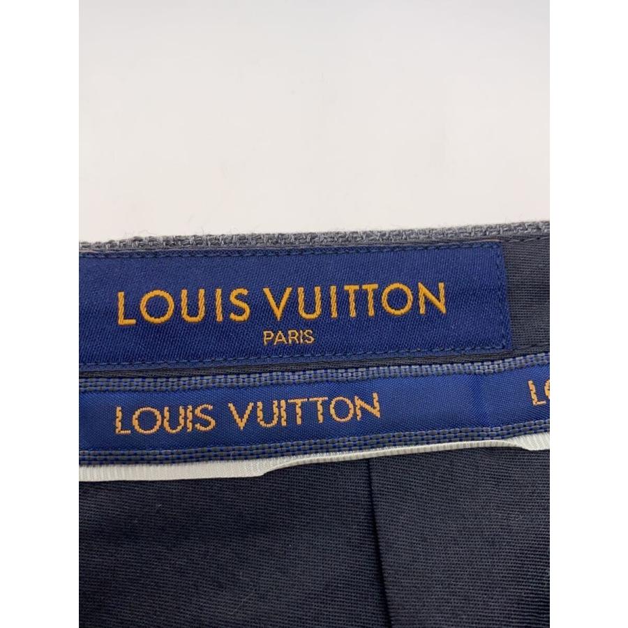 LOUIS VUITTON◇スラックスパンツ/42/ウール/GRY/無地/HFP82WGWX LOUIS VUITTON◇スラックスパンツ/42/ウール/GRY/無地/HFP82WGWX