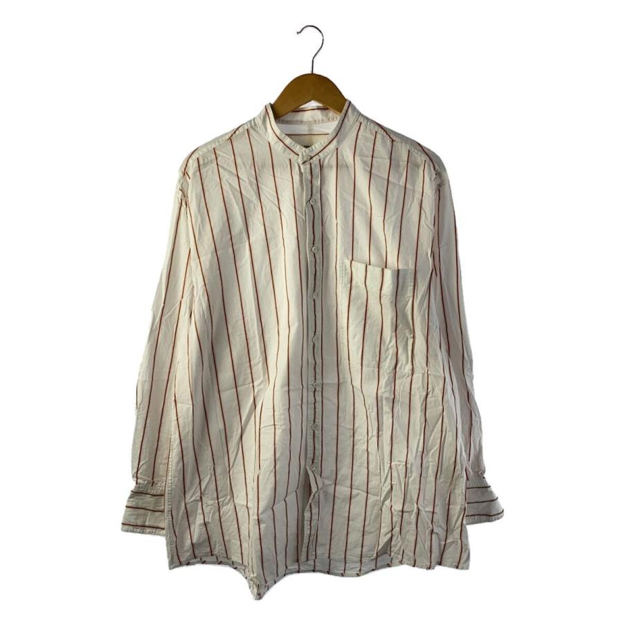 TODAYFUL◇23SS/Stripe Over Shirts/長袖シャツ/FREE/WHT/ストライプ 