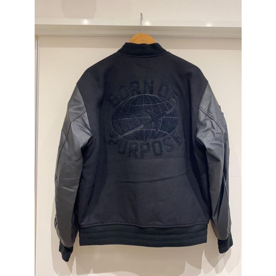 ALPHA INDUSTRIES◇FAUX LEATHER MA-1 VARSITY BOMBER ALPHA INDUSTRIES◇FAUX LEATHER MA-1 VARSITY BOMBER