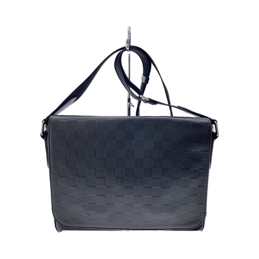 ルイ・ヴィトン Louis Vuitton ディストリクト ダミエアンフィニ LOUIS VUITTON◇ディストリクトPM_ダミエ・アンフィニ/レザー/BLK
