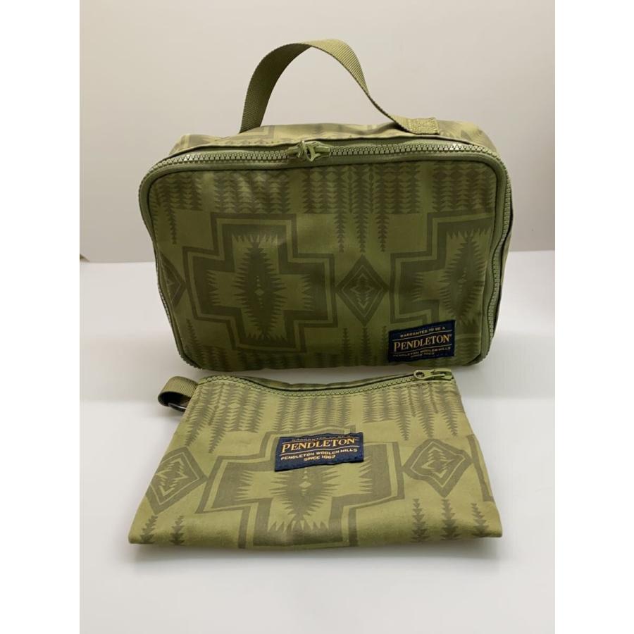 PENDLETON◇ボストンバッグ/コットン/KHK/無地/マザーズバッグ 