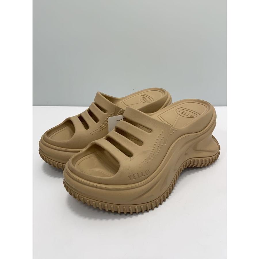 YELLO サンダル　ブラウン Lサイズ 【美品】 サンダル YELLO サンダル