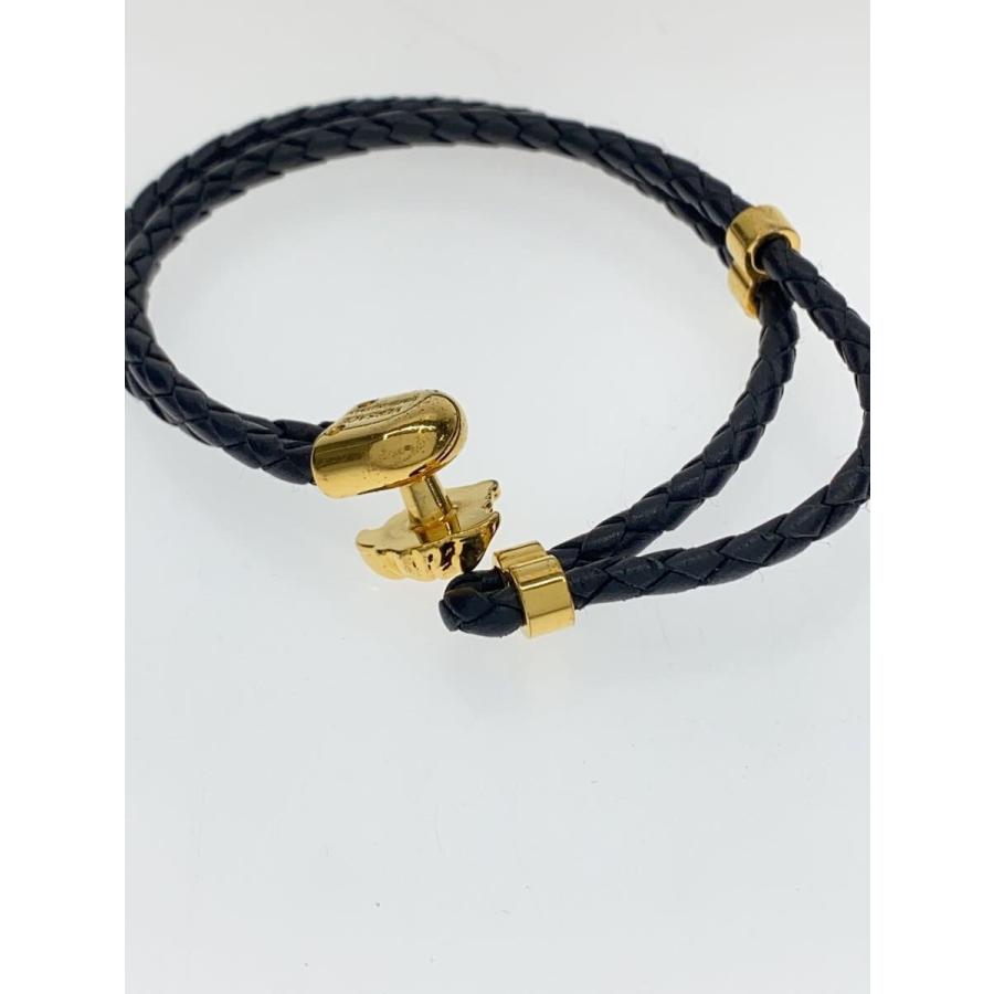 VERSACE◇ブレスレット/--/BLK/メンズ// : セカンドストリートYahoo!店