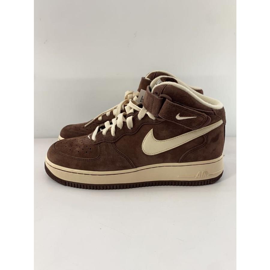 NIKE◇AIR FORCE 1 MID 07 QS_エアフォース ミッド QS/25.5cm/BRW 