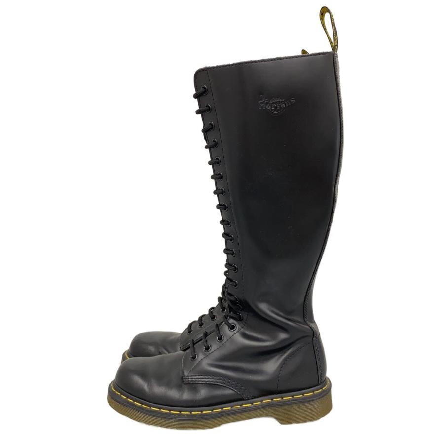 【週末値下げ】Dr.Martens ロングブーツ　ブラック Dr.Martens◇ロングブーツ/UK7/BLK/AW00 : セカンドストリートYahoo!店