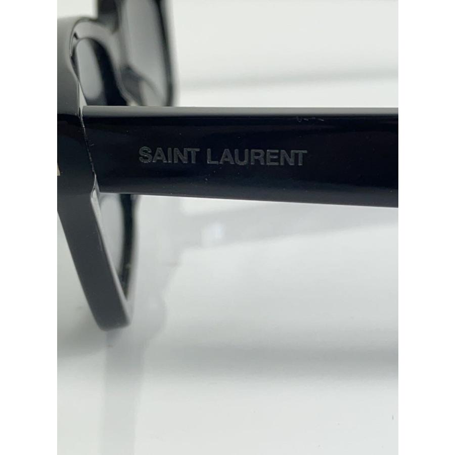 SAINT LAURENT◇サングラス/--/プラスチック/BLK/BLK/メンズ/SL 522 