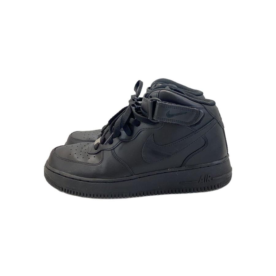 NIKE◇AIR FORCE 1 MID 07_エアフォース ミッド 07/28cm/BLK