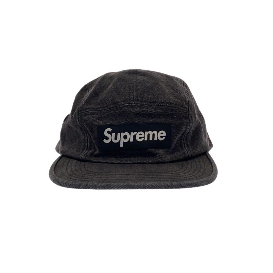 Supreme◇19AW/WASHED CANVAS CAMP CAP/ジェットキャップ/キャンバス